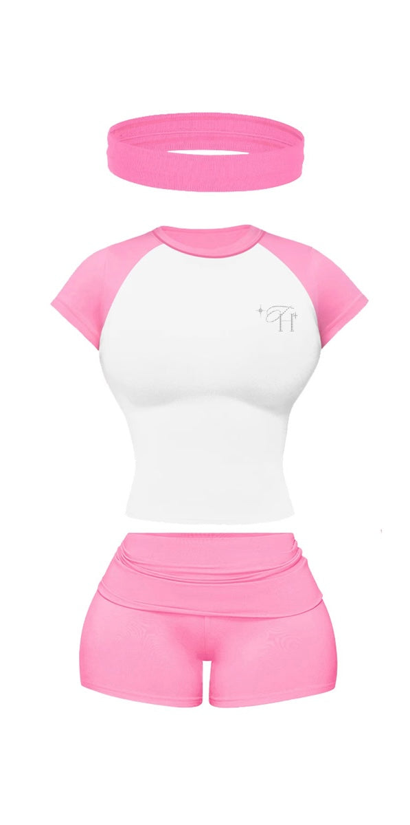 BubbleGum Hot Girl Set