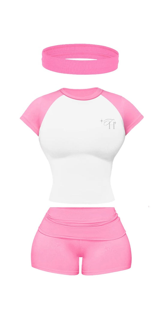 BubbleGum Hot Girl Set