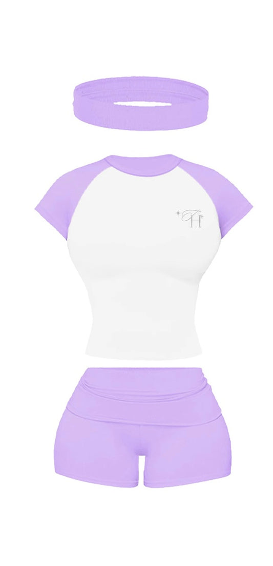 Lavender Hot Girl Set