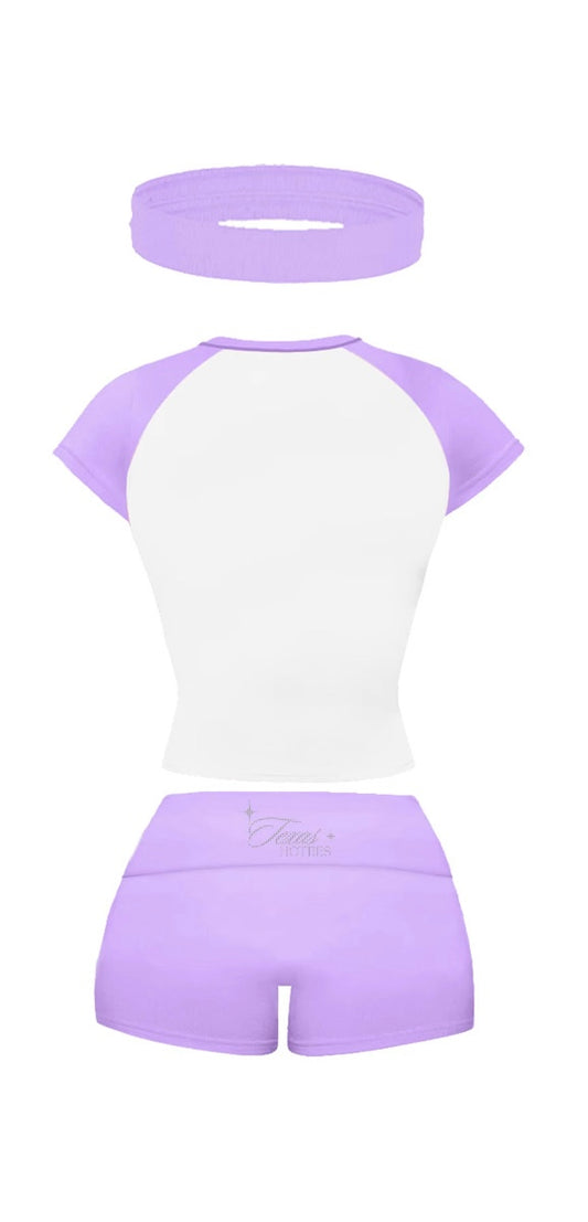 Lavender Hot Girl Set